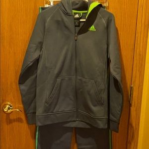 🔥Boys adidas jacket and pants set two pieces